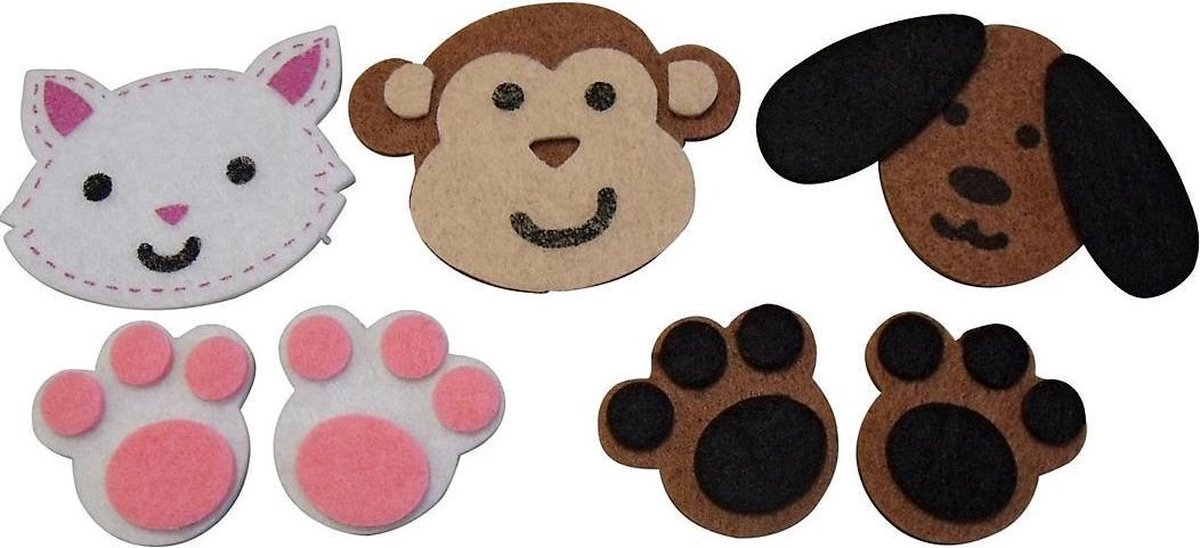 Slammer Viltstickers Dieren