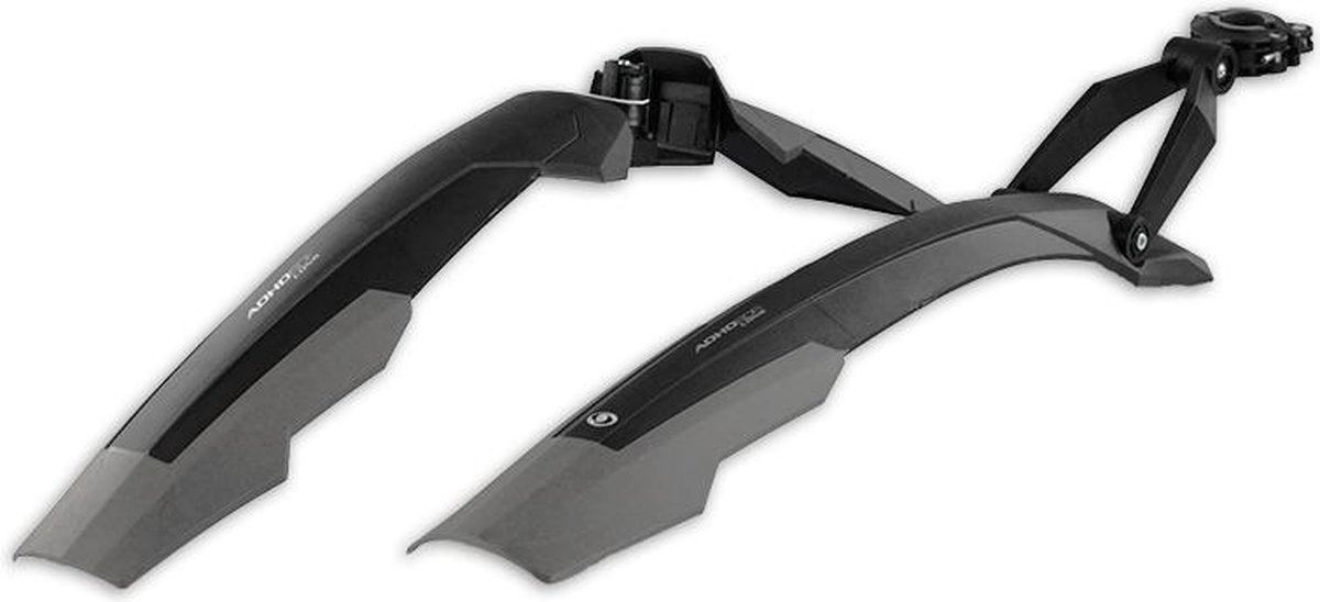 Simpla Spatbordenset Adhd Long 27.5 29 Inch Zwart/grijs