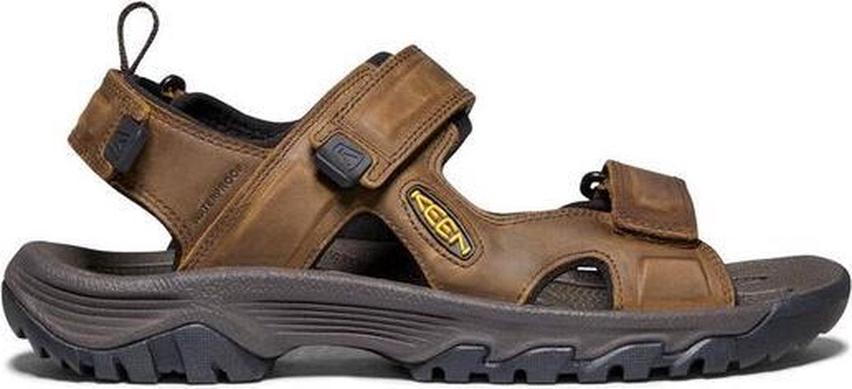KEEN Heren Targhee III Bison/Mulch Open-Toe Sandaal - Maat 40.5