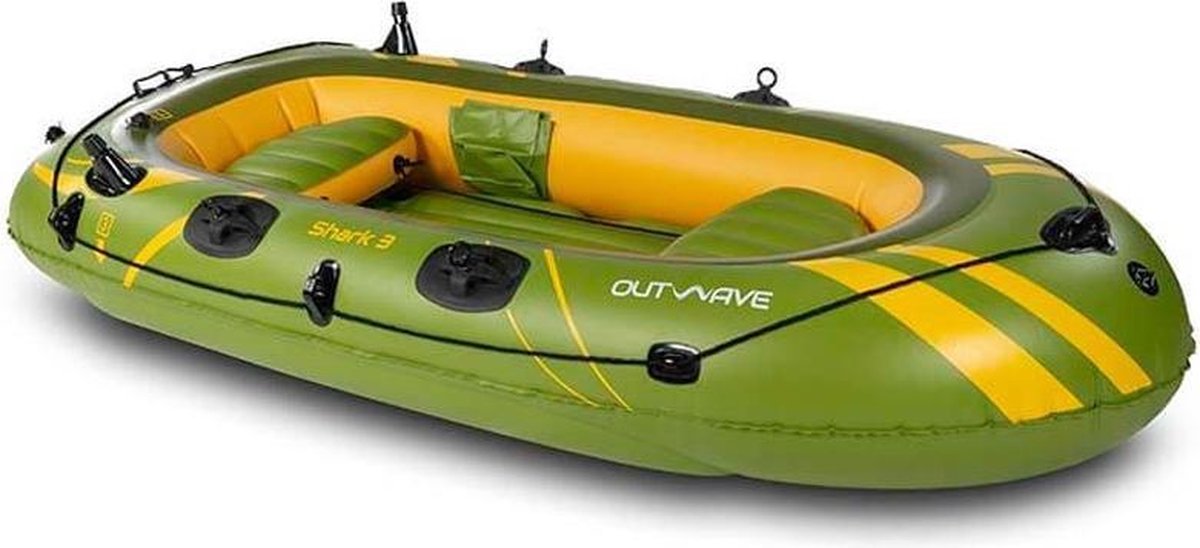 Outwave Shark 3 opblaasboot en visboot