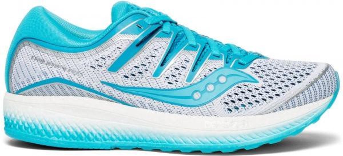 Saucony Triumph ISO 5 Dames - Wit / Lichtblauw - maat 37