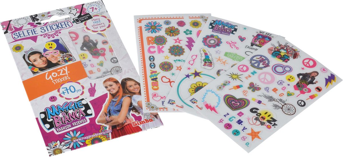 Maggie & Bianca Selfie Stickers