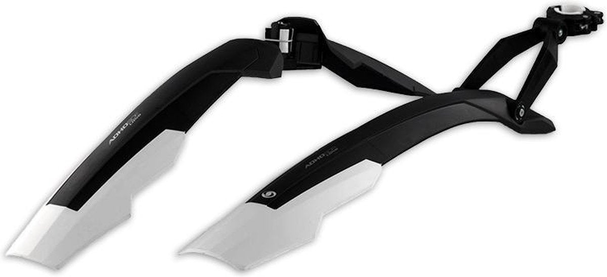 Simpla Spatbordenset Adhd Long 27.5 29 Inch Zwart/wit