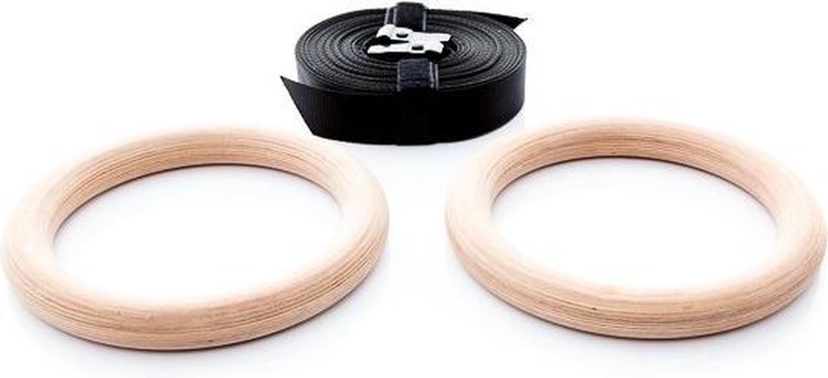 Muscle Power - Houten turn ringen