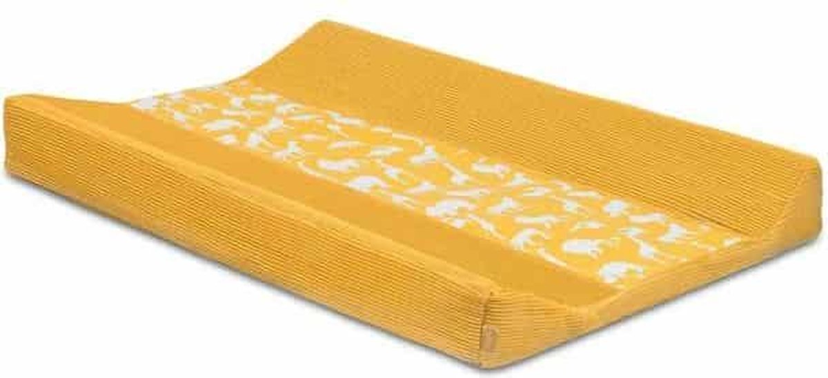 Jollein Aankleedkussenhoes Safari 50x70cm - Ocher
