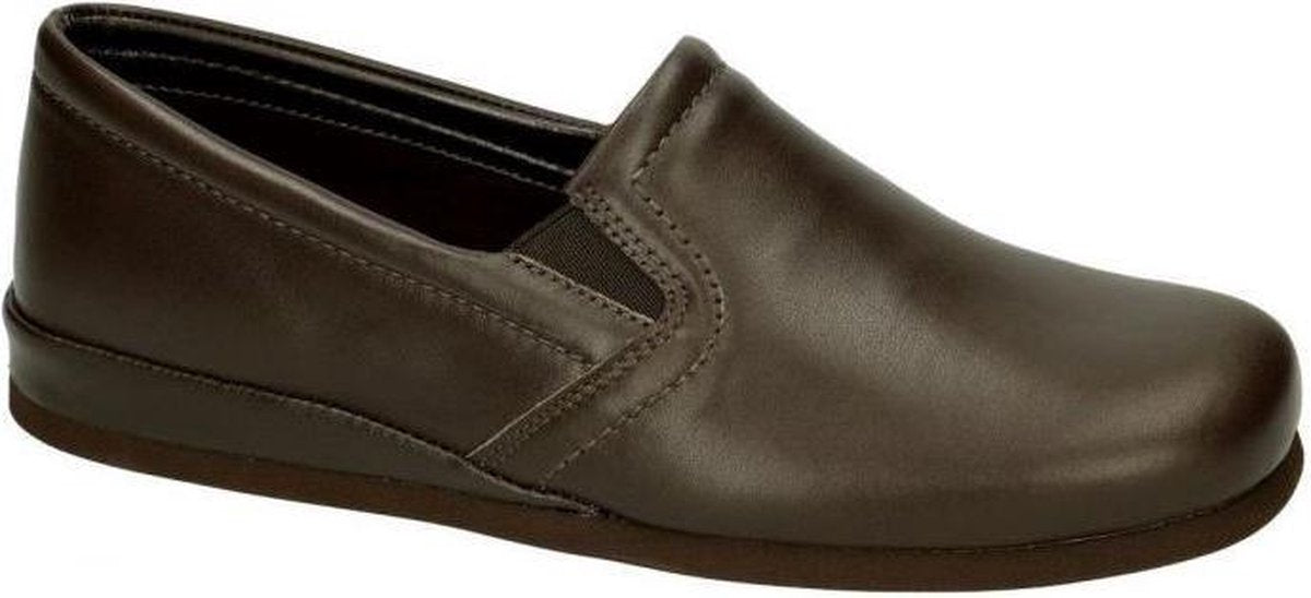 Rohde -Heren -  bruin donker - pantoffels & slippers - maat 44