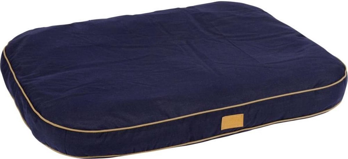 Kerbl Hondenkussen Jerome 100x70x11 cm marineblauw 81314
