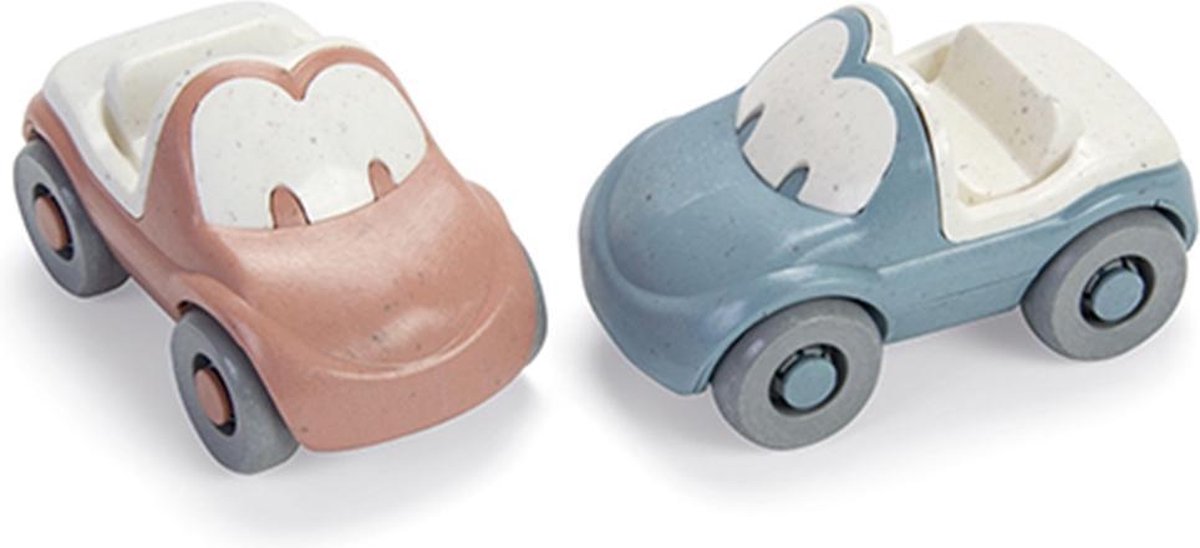 Dantoy - Bio Tiny Fun cars - Fun Auto's - 2 stuks