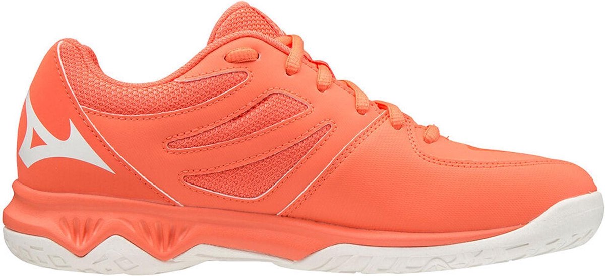 Mizuno Mizuno Thunder Blade Sportschoenen - Maat 38.5 - Vrouwen - oranje/wit