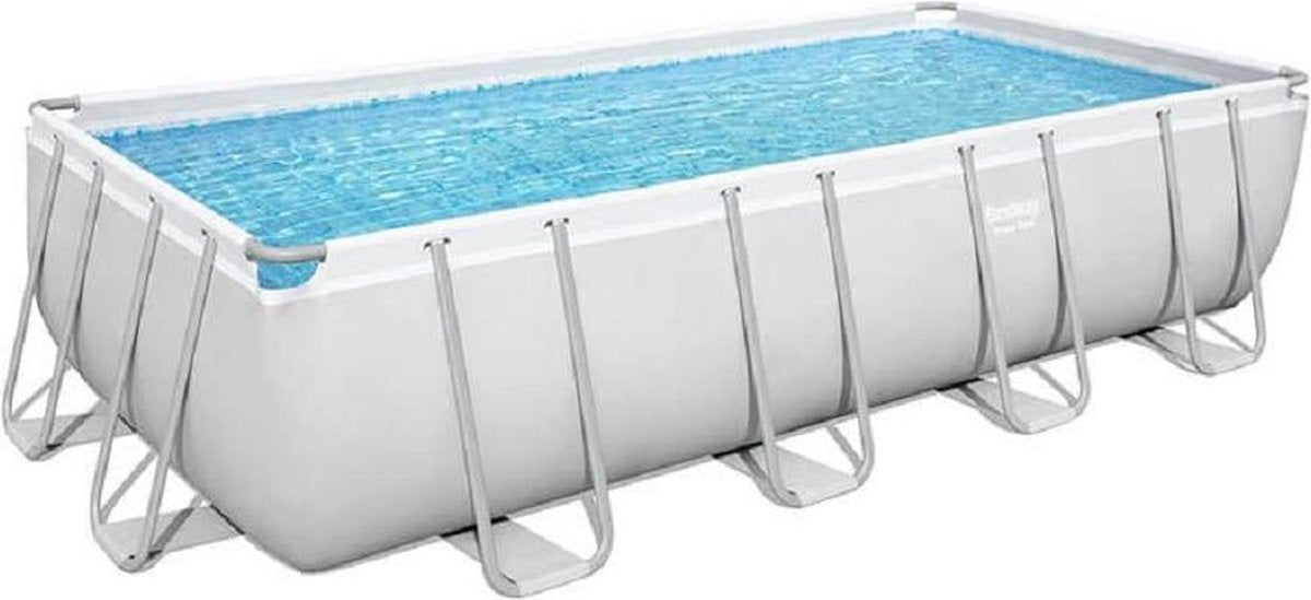 Bestway Power Steel zwembad 488 x 244 x 122 cm met zandfilterpomp en accessoires