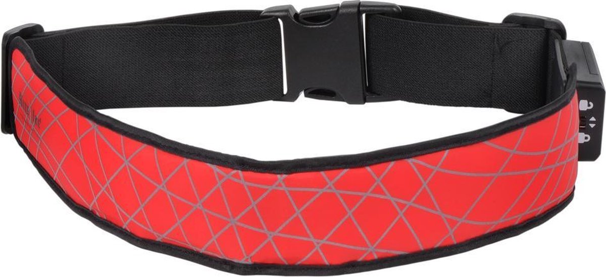 Nite Ize L.E.D. Sport Belt Reflecterende armband Rood