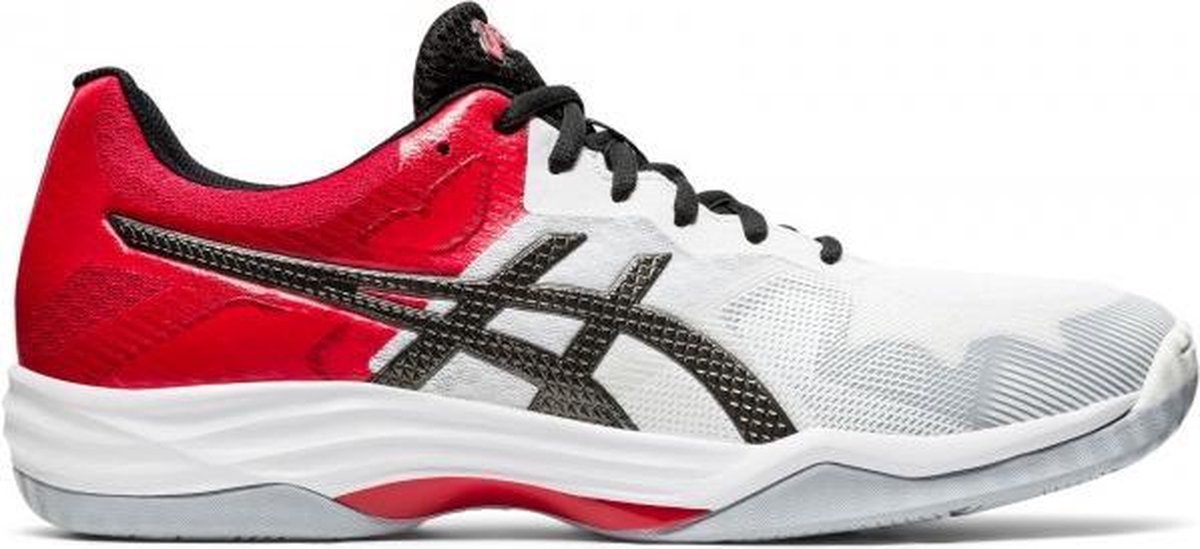 ASICS Gel-Tactic - wit/rood - maat 43.5