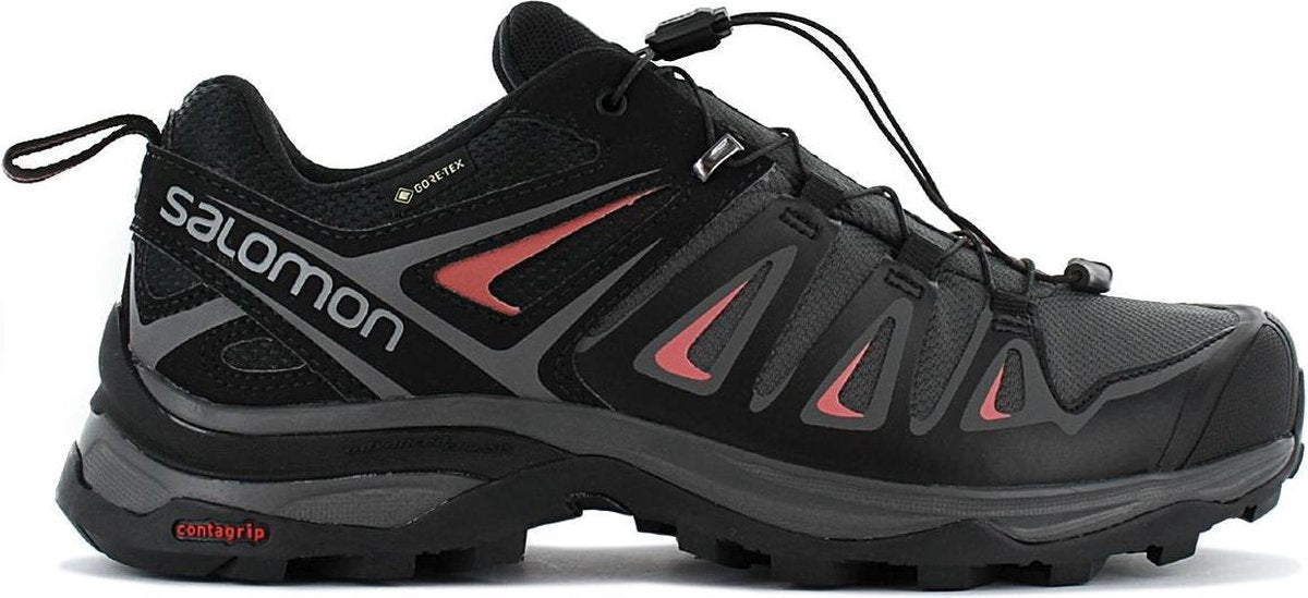 Salomon X ULTRA 3 GTX W - GORE-TEX - Dames Wandelschoenen Trekking Outdoor schoenen Zwart 412047 - Maat EU 36 2/3 UK 4