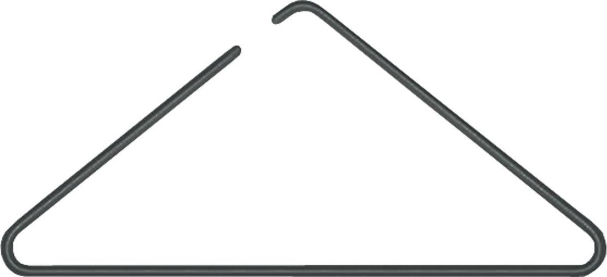 Triangle Design Kapstok Hanger Kleerhanger Zwart