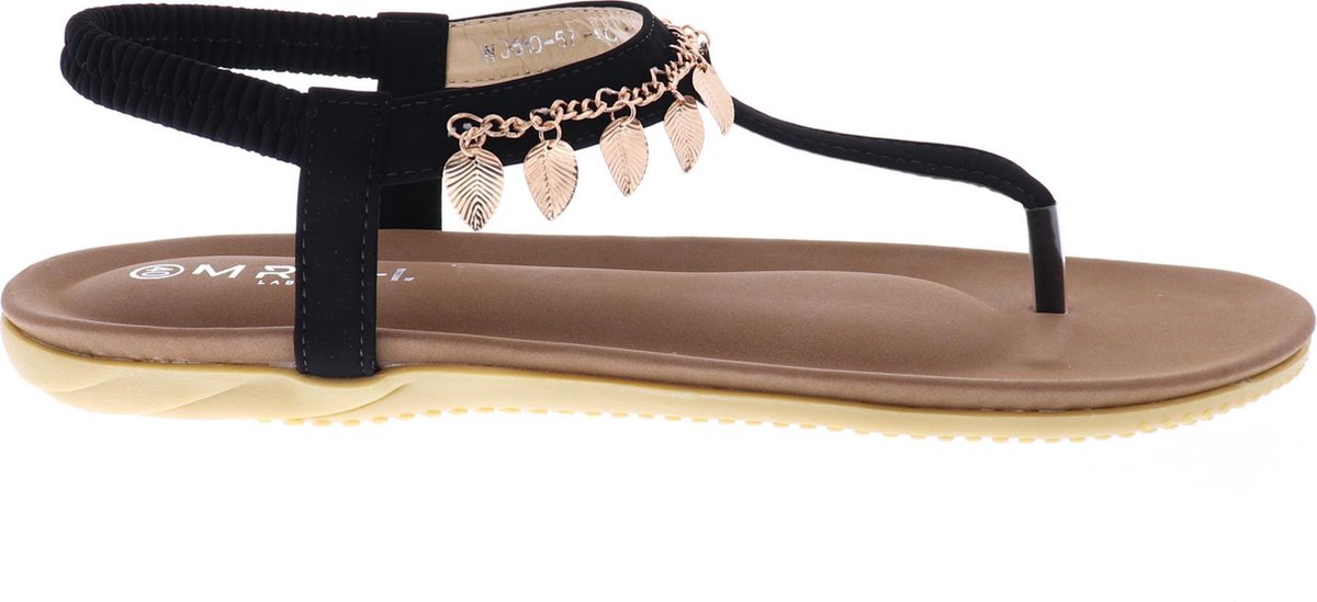 Mrch Label Marg Sandalen Dames - Slippers - Zomerschoenen - zwart