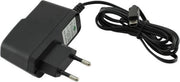 VHBW USB Mini B thuislader met vaste kabel - 2A / zwart - 1