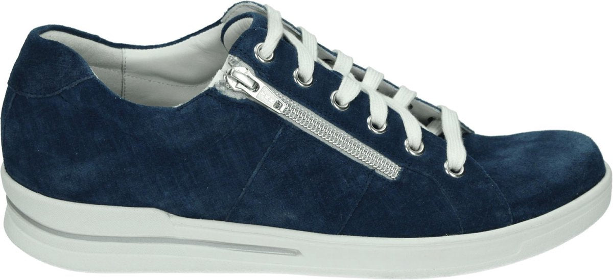 Durea 6224 E - Volwassenen Lage sneakers - Kleur: Blauw - Maat: 41