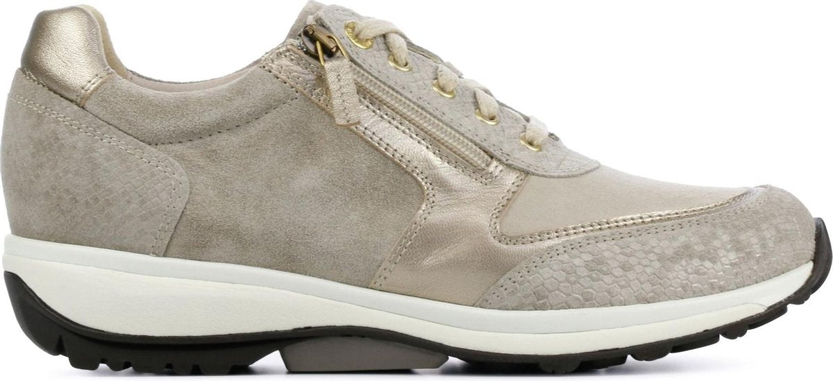 Xsensible Vrouwen Suède Lage sneakers / Damesschoenen 30103.2 - Beige - Maat 41