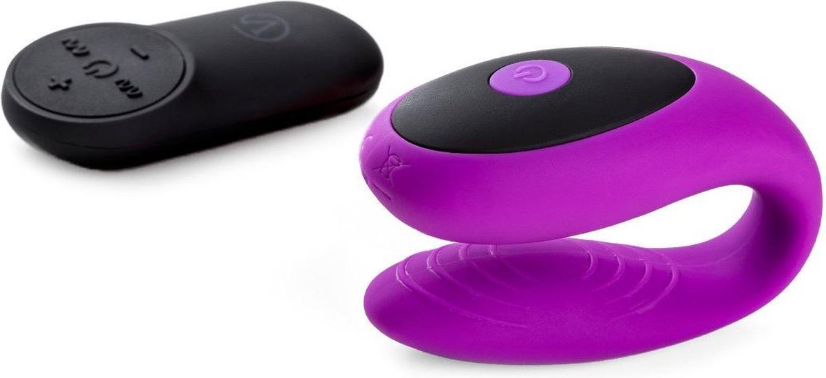 Virgite G-spot & Clitorale Vibrator E12 - paars