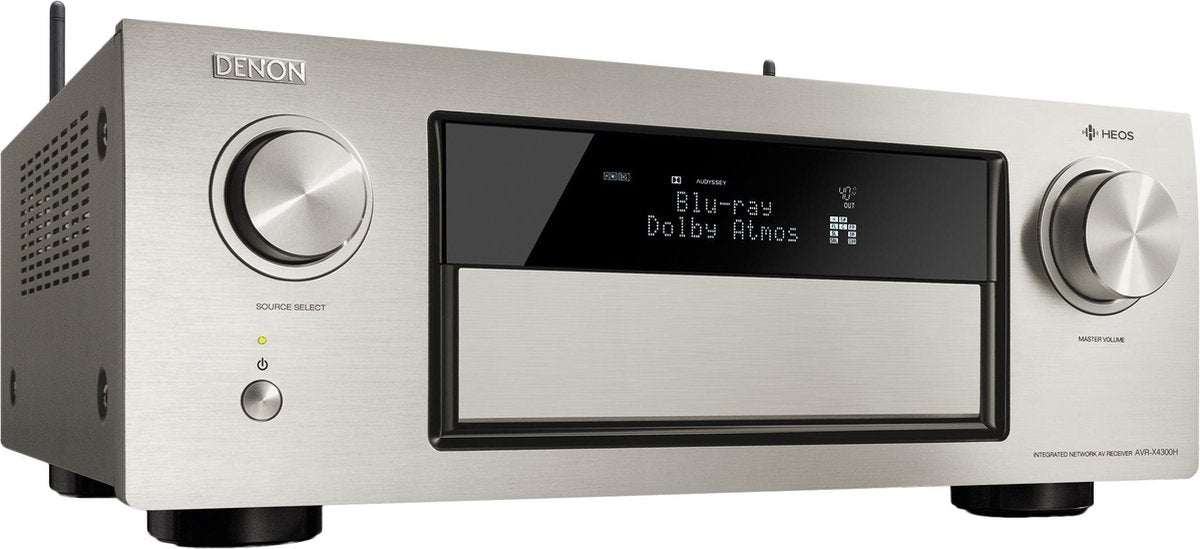 Denon AVR-X4300H 125W 11.2kanalen Surround 3D Zilver AV receiver