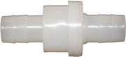 Terugslagklep PP Ø 4mm
