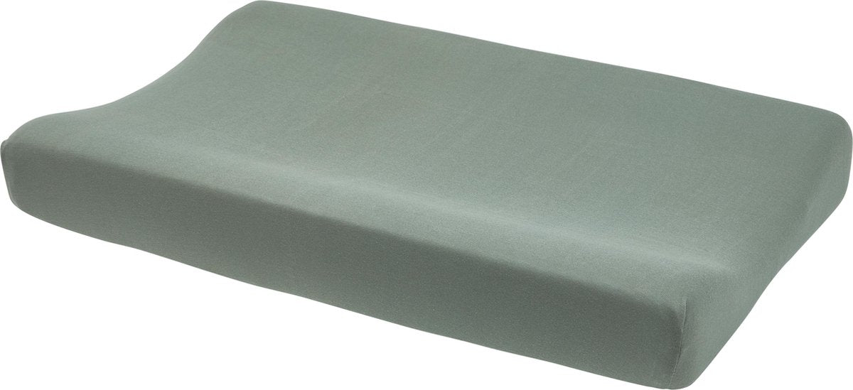 Meyco aankleedkussenhoes Basic jersey - forest green