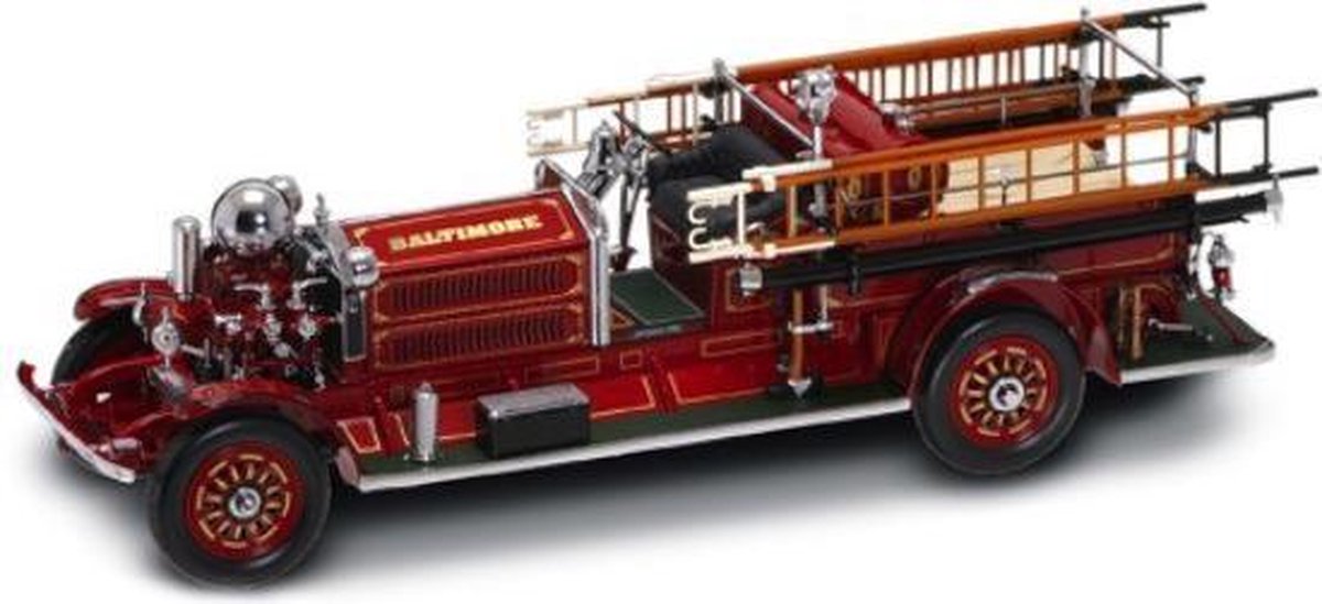 LUCKY/ROAD LEGEND AHRENS FOX N-S-4 BRANDWEER 1925 schaalmodel 1:24