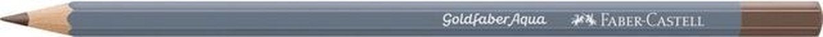 aquarelkleurpotlood Faber-Castell Goldfaber 176 Van Dyck bruin. FC-114676