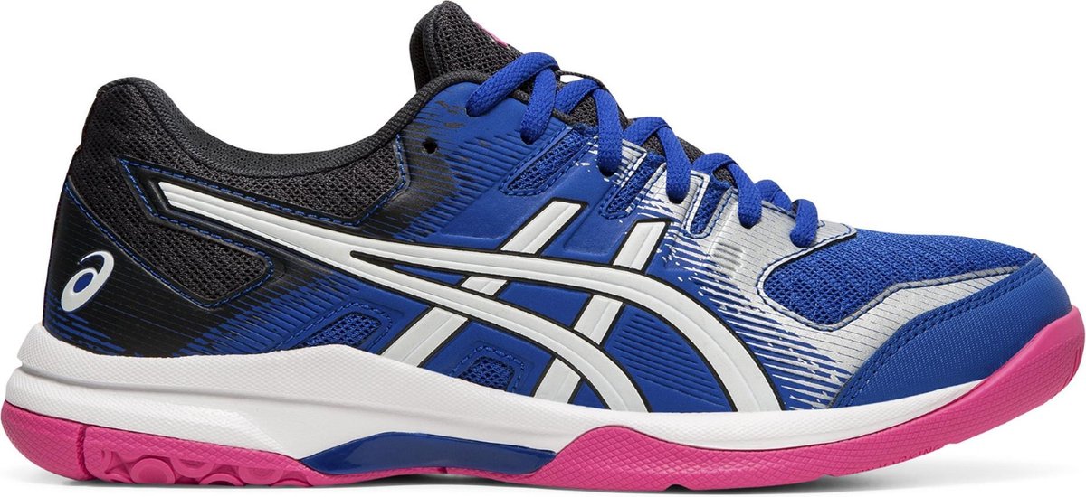 Asics Gel-Rocket 9 Sportschoenen - Maat 42 - Vrouwen - blauw/ wit/ zwart