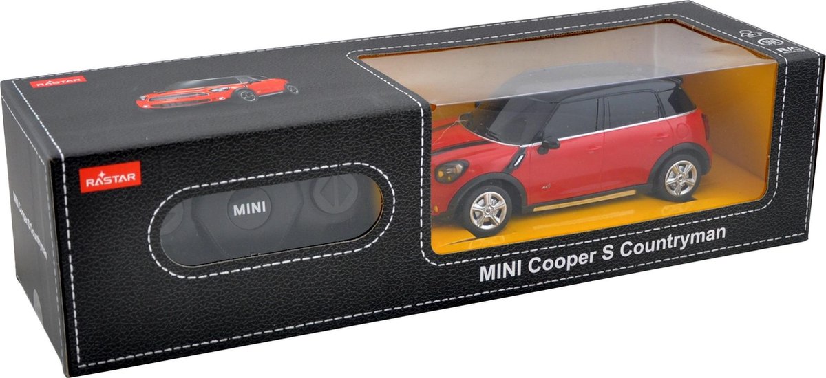 Rastar Mini Countryman 1:24 - Rood