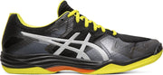 Asics Gel-Tactic  Sportschoenen - Maat 46 - Mannen - zwart/ grijs/ geel