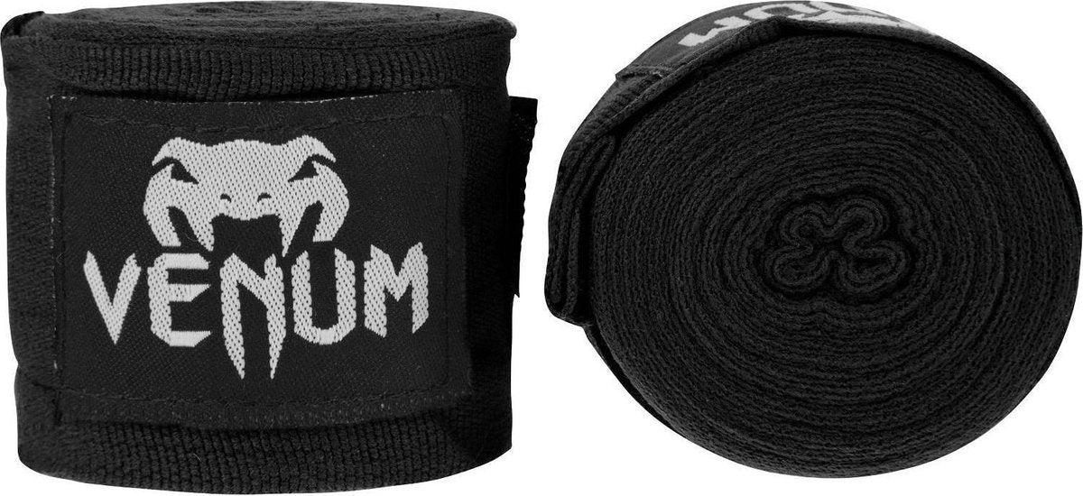 Venum Bandage Senior 400cm-zwart - Senior