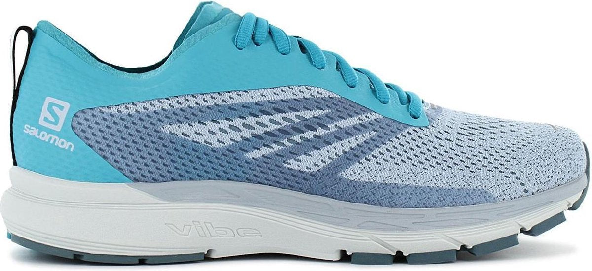 Salomon Sonic RA PRO 2 W - Dames Hardloopschoenen Running Sport Fitness schoenen Blauw 406883 - Maat EU 42 UK 8