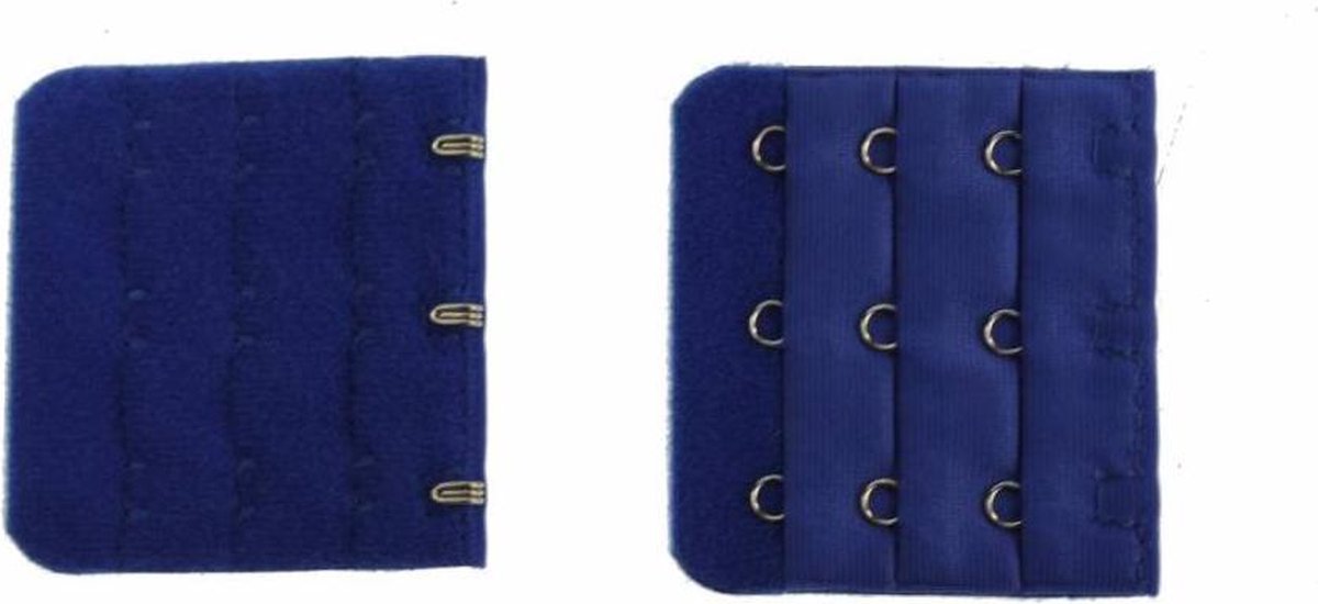 Beha Verlengstuk / Verlenger 3 Haaks Helder Blauw
