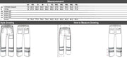Tricorp  Regenbroek RWS 503001 Fluor Oranje - Maat S