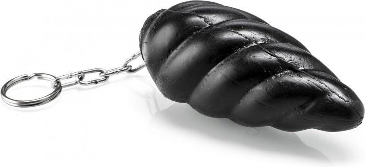 XXLTOYS - Arnold - Plug - Inbrenglengte 12 X 5 cm - Black - Uniek design Buttplug - Stevige Anaal plug - Made in Europe