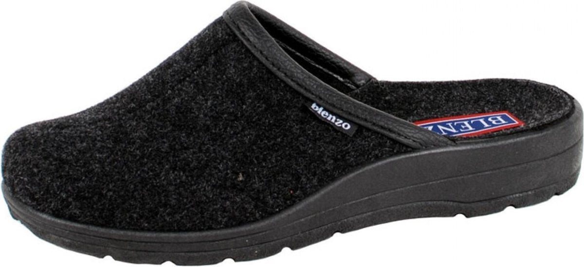 Blenzo - 7828 Pantoffels voor Heren - Zwart - Maat 47