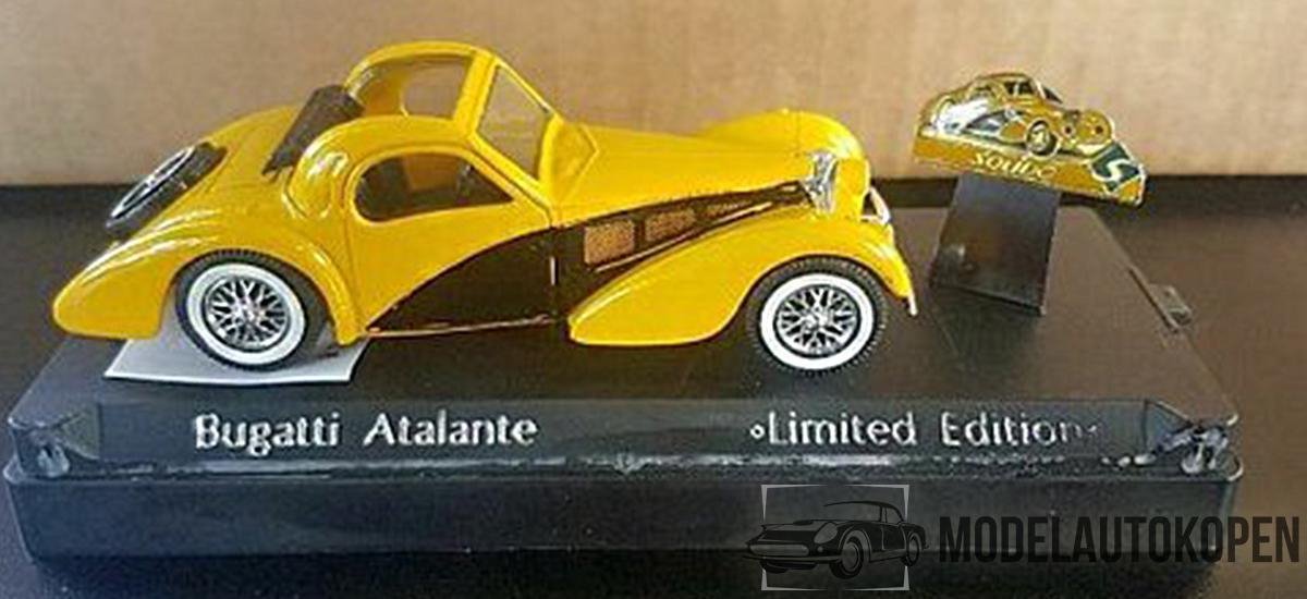 Bugatti Atalante Yellow 1/43 Solido Limited Edition - Modelauto - Schaalmodel - Model auto - Collectors Item