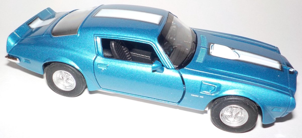 1972 PONTIAC FIREBIRD TRANS AM Welly 43735F blauw