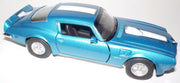 1972 PONTIAC FIREBIRD TRANS AM Welly 43735F blauw