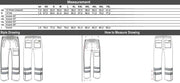 Tricorp  Regenbroek RWS 503001 Fluor Oranje - Maat XL