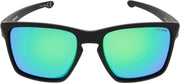 ICON Sport Zonnebril PREDATOR - Mat zwart montuur - Groen / blauw spiegelende glazen - GEPOLARISEERD (p)