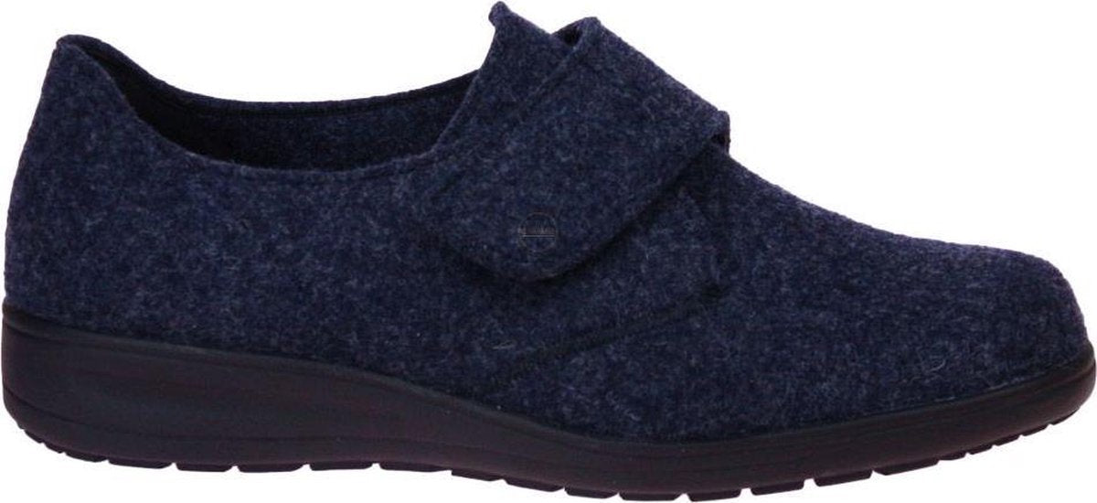 Solidus Kate Rewooly Blauwe Gesloten Pantoffel