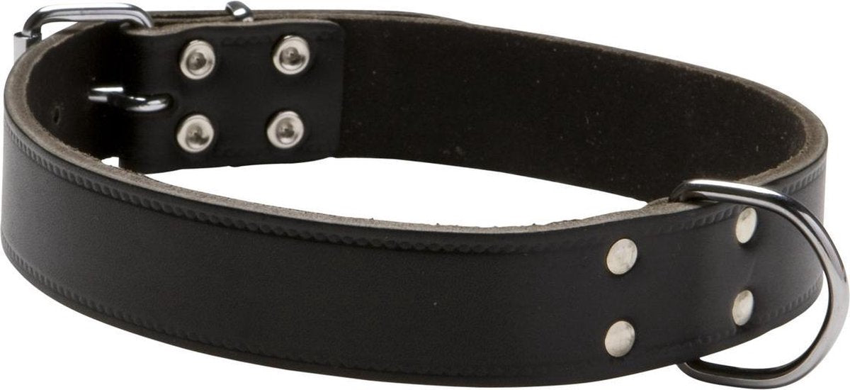 Adori Brede Halsband Softleder - Bruin