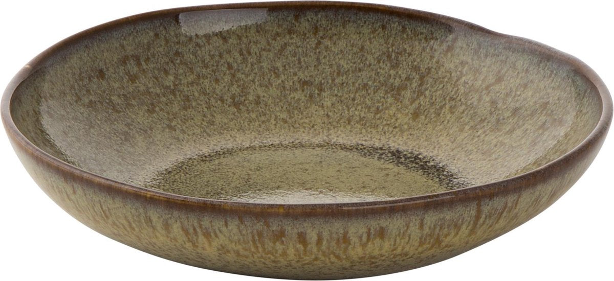 almer Schaal Rustique 17 cm 40 cl Geel Stoneware 1 stuk(s)