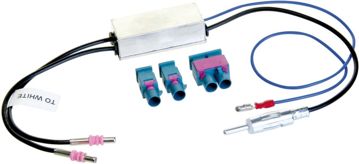 ACV Antennenadapter 2x Fakra > DIN > 2x Fakra /1x Doppel-Fakra
