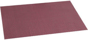 PLACEMAT FRAGOLA taupe en oude roze geweven 33x42cm