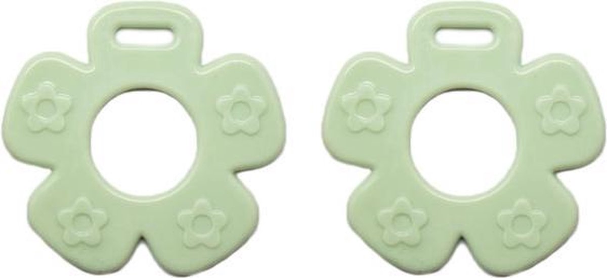 Durable Bijtring Bloem 369 Light Green