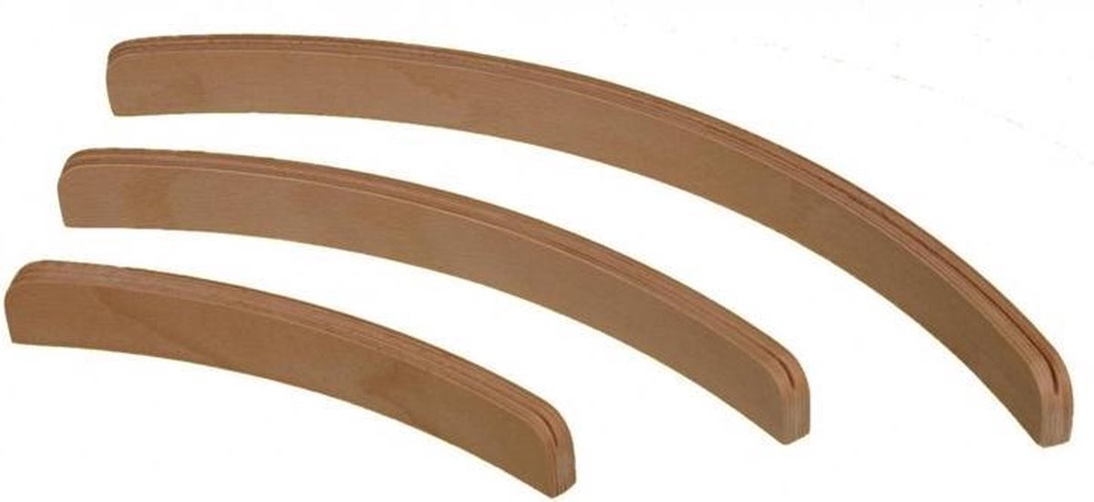 Comforthulpmiddelen Kaartenstandaard hout - 25 cm