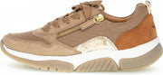 Gabor Rollingsoft 66.938.30 Dames Wandelsneakers - Beige - Maat 38.5